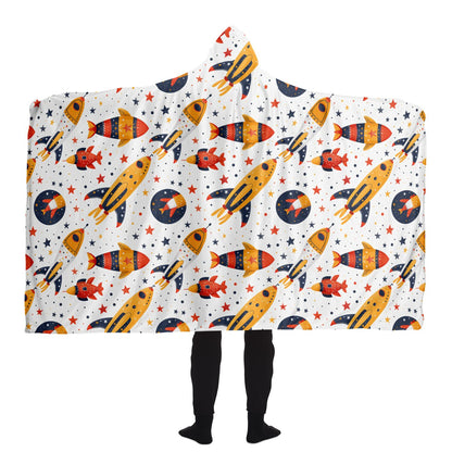 Rockets Hooded Blanket