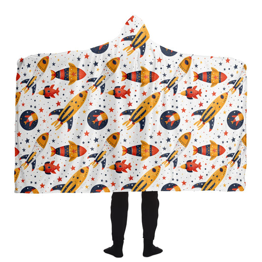 Rockets Hooded Blanket