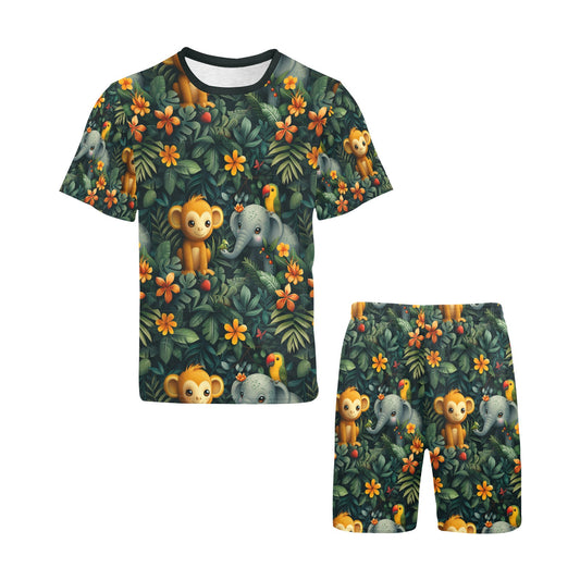 Jungle Adventure Short Pajama Set