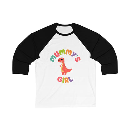 Mummy's Girl Dino 3\4 Sleeve Baseball Tee