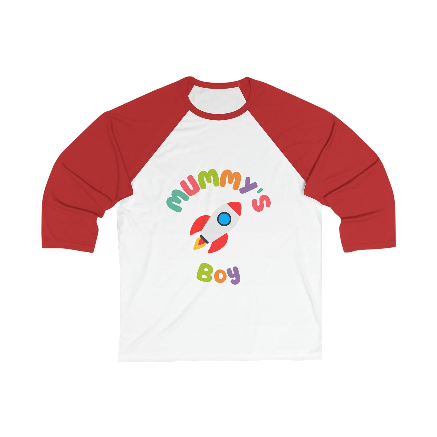 Mummy's Boy Rocket 3\4 Sleeve Baseball Tee