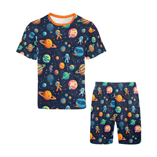 Space Adventure Short Pajama Set