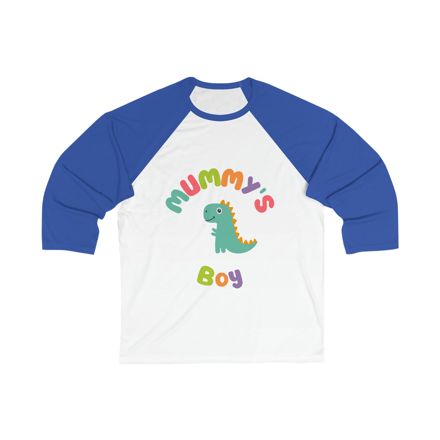 Mummy's Boy Dino 3\4 Sleeve Baseball Tee