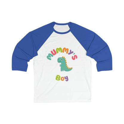 Mummy's Boy Dino 3\4 Sleeve Baseball Tee