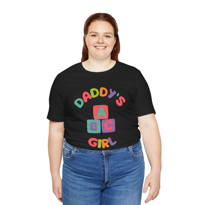 Daddy's Girl Blocks Tee