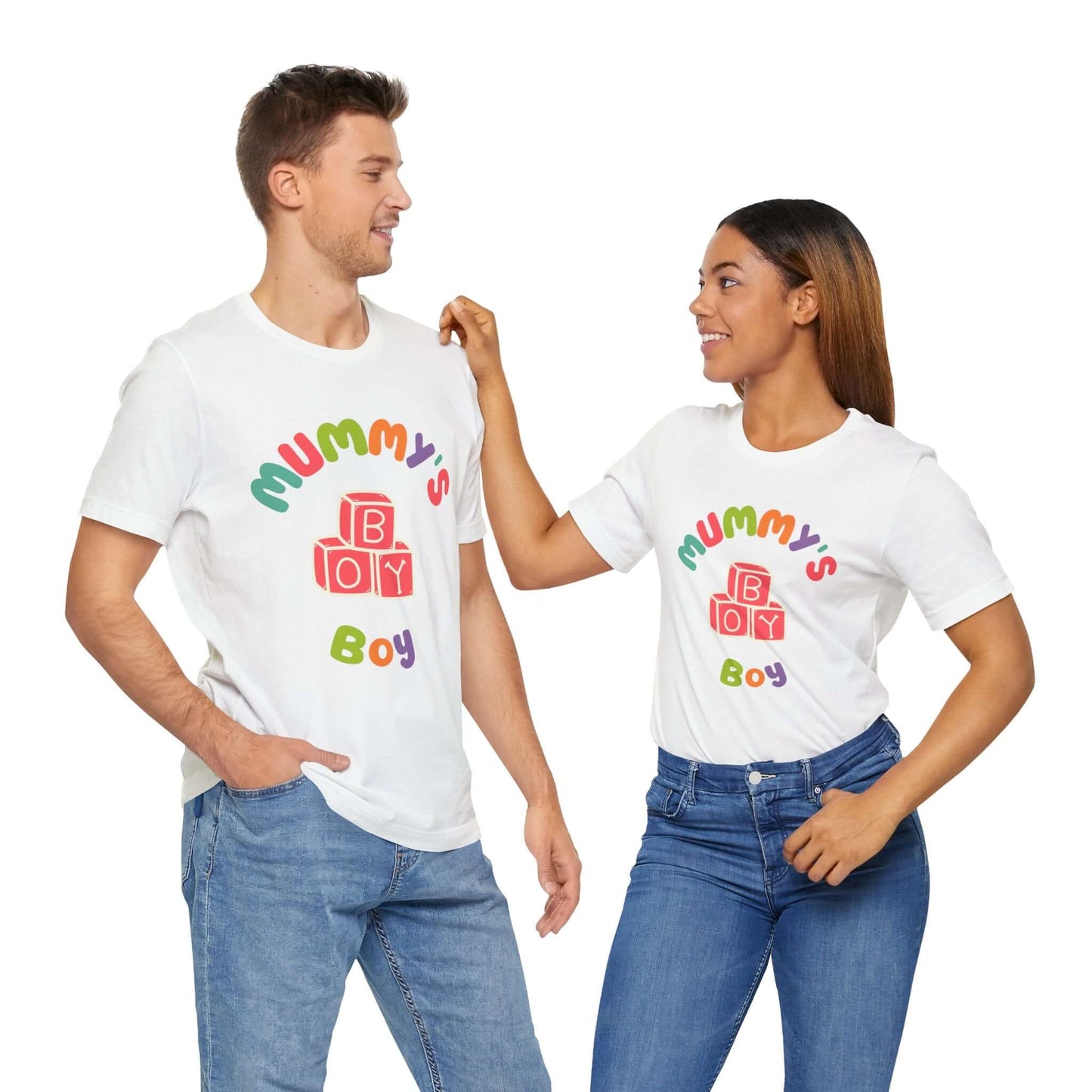 Mummy's Boy Blocks Tee