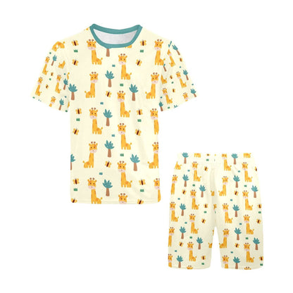 Giraffe Short Pajama Set