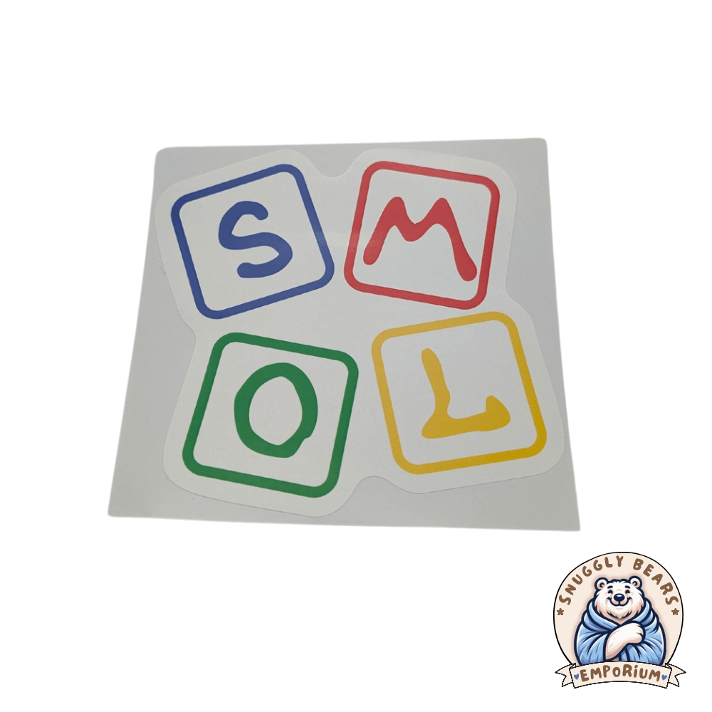 SMOL 4" Vinyl Stickers - 5 Pack