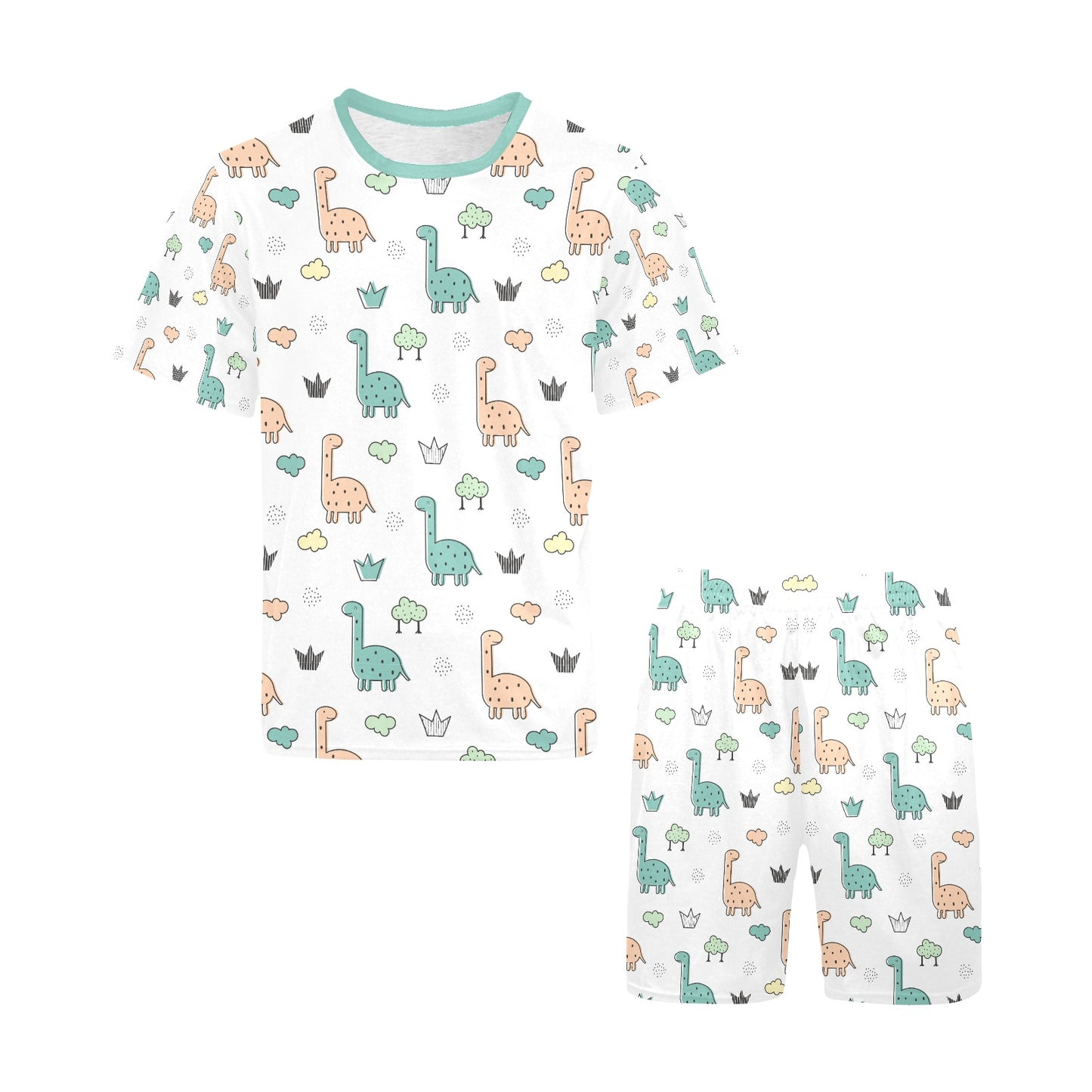 Dinos Short Pajama Set