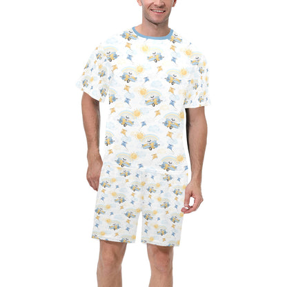 Puppy Pilot Daytime Short Pajama Set