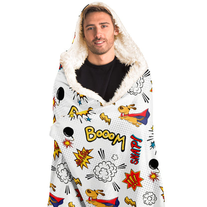 Boom Snap! Hooded Blanket