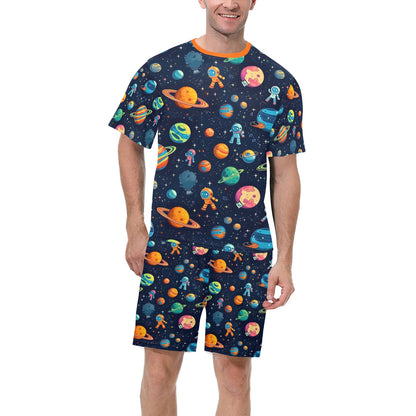 Space Adventure Short Pajama Set