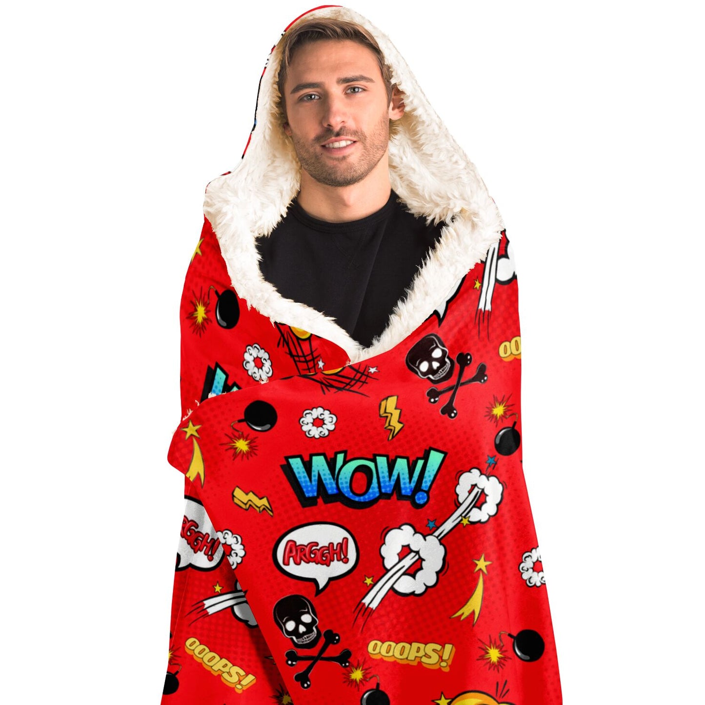 WOW Ooops Hooded Blanket