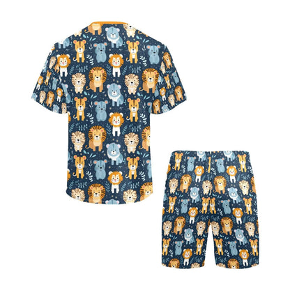 Lions Short Pajama Set