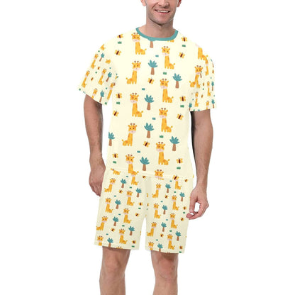 Giraffe Short Pajama Set