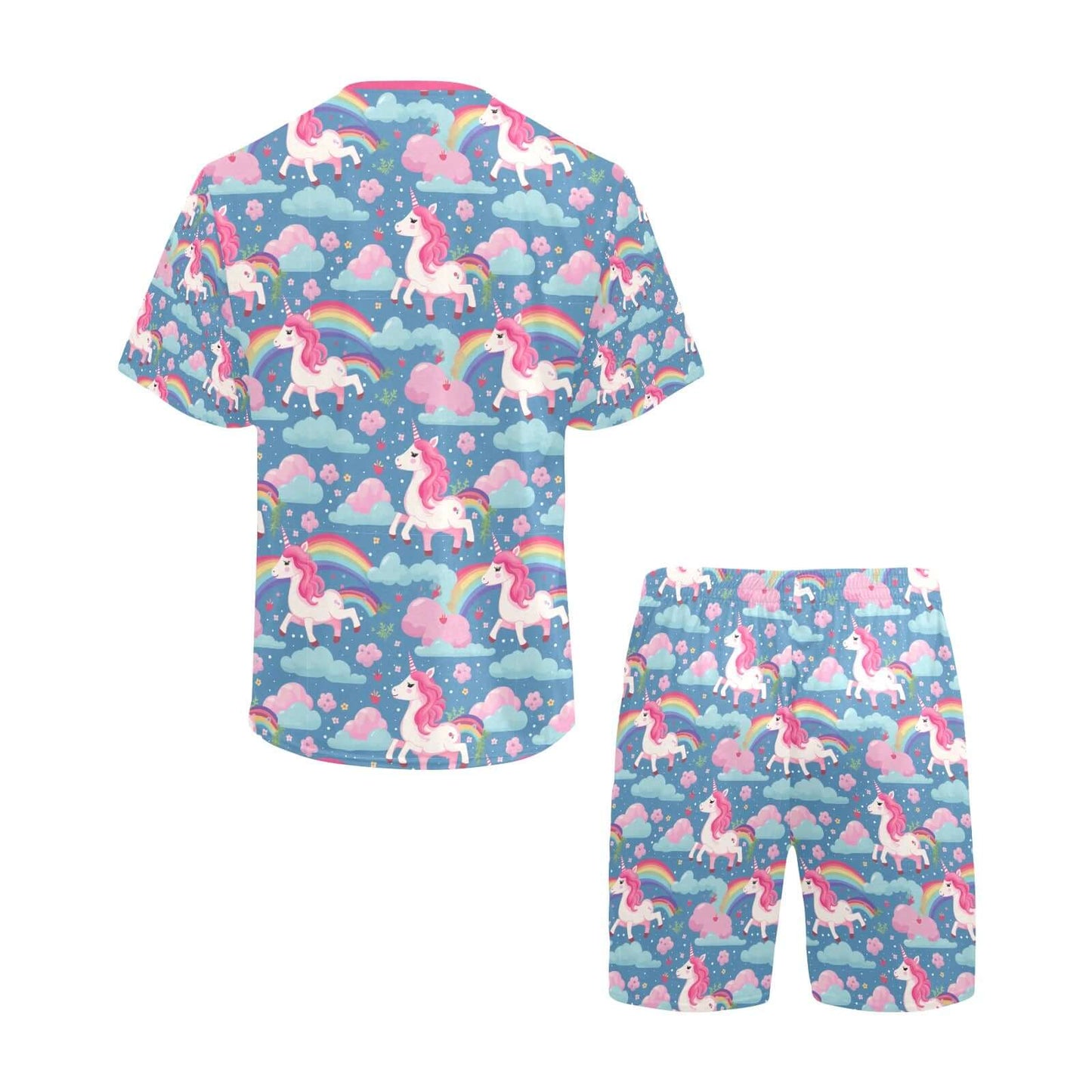 Unicorn Short Pajama Set