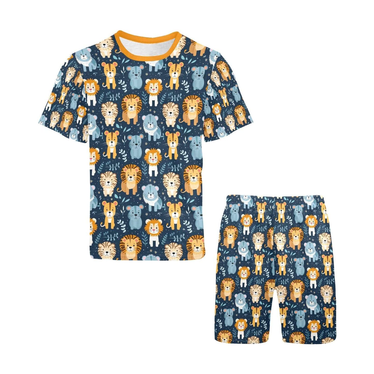 Lions Short Pajama Set