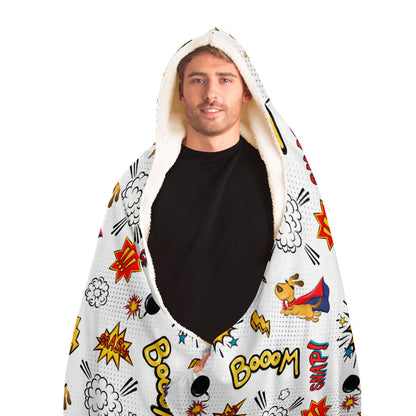 Boom Snap! Hooded Blanket