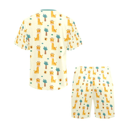 Giraffe Short Pajama Set